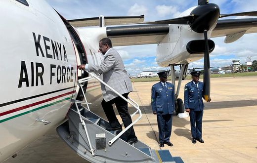 The Prime Cabinet Secretary Musalia Mudavadi leaves for a two-dayofficial visit to Luanda Angola on June 2nd, 2023