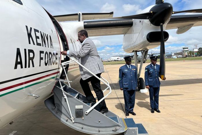The Prime Cabinet Secretary Musalia Mudavadi leaves for a two-dayofficial visit to Luanda Angola on June 2nd, 2023