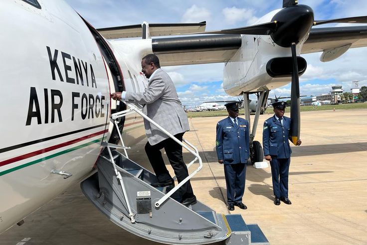 The Prime Cabinet Secretary Musalia Mudavadi leaves for a two-dayofficial visit to Luanda Angola on June 2nd, 2023