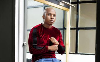 Jesse Mwethuku aks Lukubaridii, fashionista and the brother of renowned actor Abel Mutua.