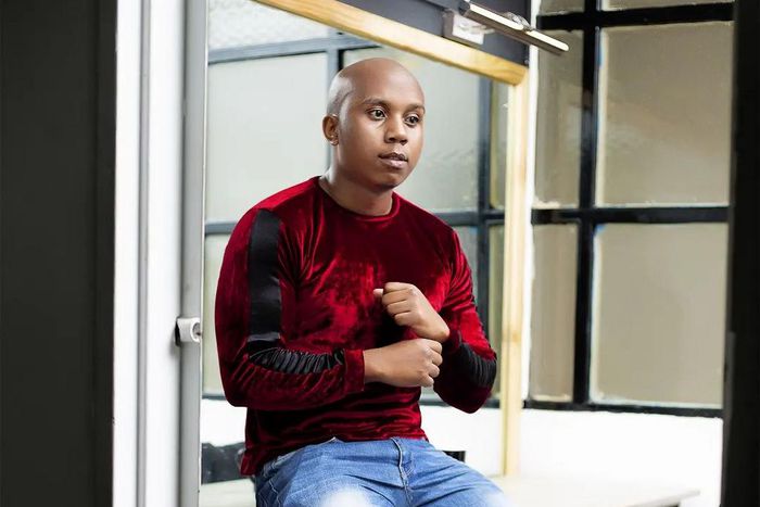 Jesse Mwethuku aks Lukubaridii, fashionista and the brother of renowned actor Abel Mutua.