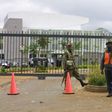 Kenyan security forces guard the US embassy in Nairobi. New Kenyan notes not accepted at US Embassy, alert for Visa applicants