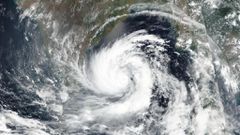 A tropical cyclone