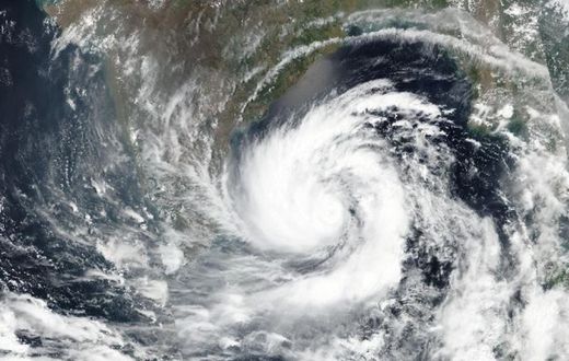 A tropical cyclone
