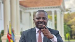 Journalist Francis Gachuri at State House during a past function