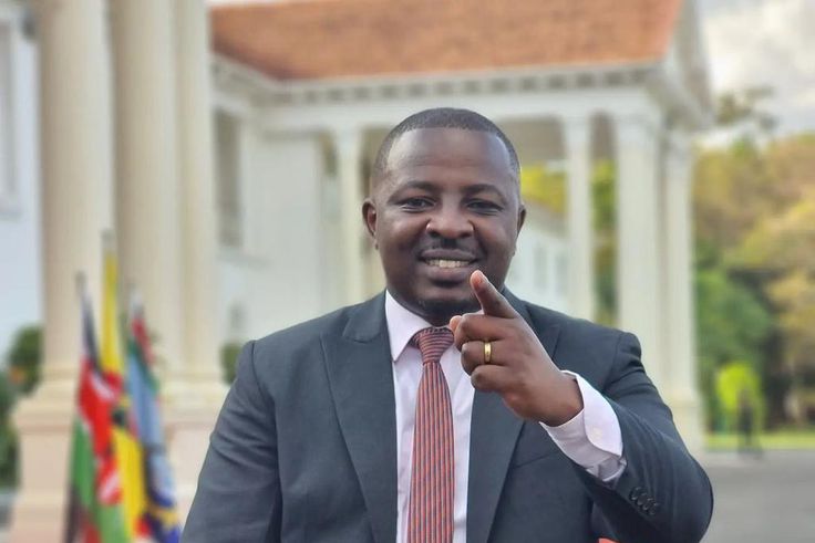 Journalist Francis Gachuri at State House during a past function