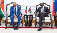 President William Ruto met Prime Minister of Haiti Ariel Henry, at State House, Nairobi on February 29, 2024