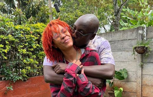 Celebrity couple Bien Aime-Baraza and Chiki Kuruka