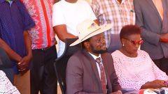 Meru Governor Kawira Mwangaza with her husband Murega Baichu