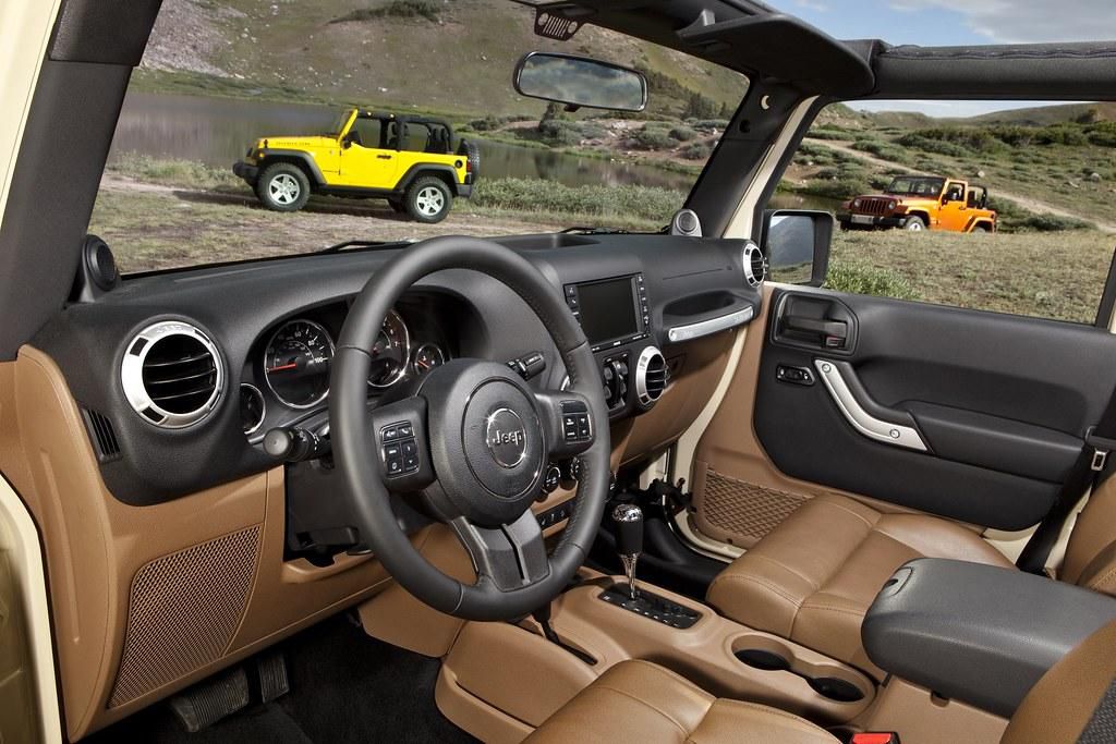 Inside Jeep Wrangler