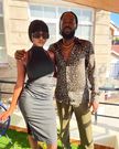 Melina Gold and Nigerian singer Adekunle Gold