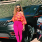 Anerlisa Muigai with her Range Rover