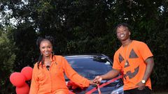 Flaqo gifts his girlfriend Keranta a new car for her birthday
