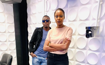 Kiss 100 presenters Kwambox and Oga Obinna