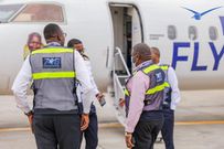 Fly 748 pilots having a chat [Photo: Fly 748 Airlines Services Limited]