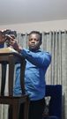 BBC TV presenter Ferdinand Omondi uses stools as tripod during live bulleting