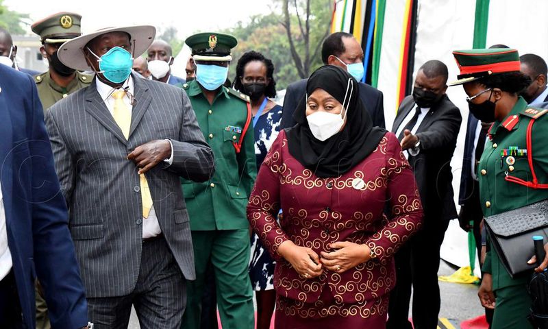 President of Uganda and President of Tanzania