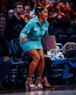 University of Texas Women's Basket Ball Coach Sydney Carter