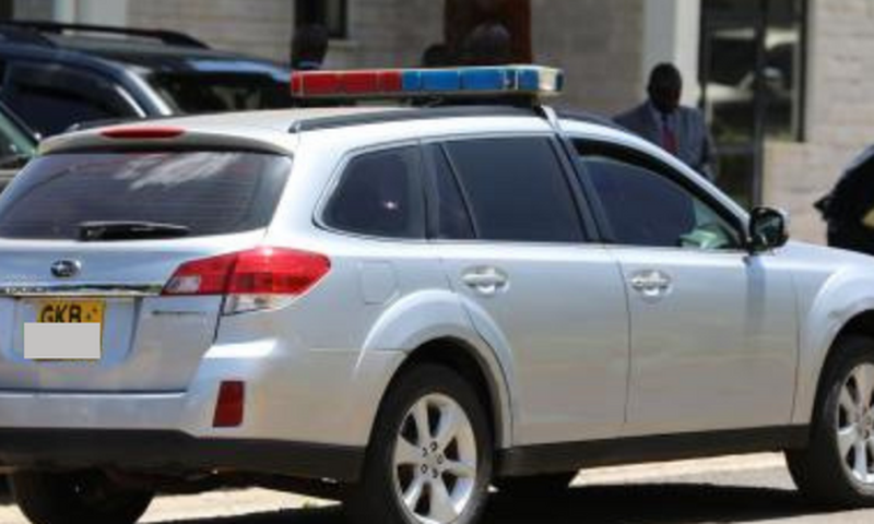 File image of a police vehicle