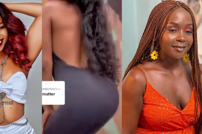 Sheeab, screengrab from the video and Anne Kansiime