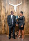 Former Kakamega Governor and ODM Deputy Leader, Wycliffe Oparanya with Mary Biketi