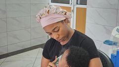 Diana Marua with daughter Malaika