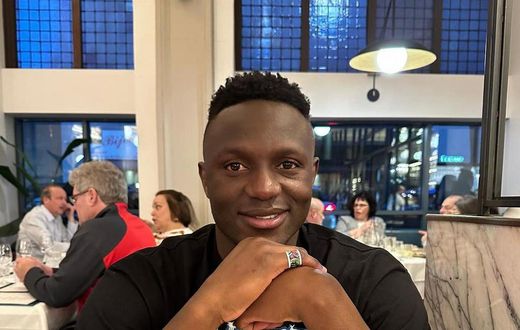 Kenyan football player Victor Wanyama