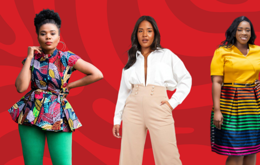 Ladies styled in different outfits