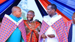 Photos from Stephen Letoo's homecoming party in Narok County
