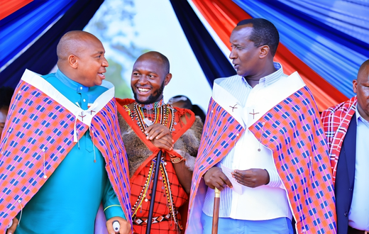 Photos from Stephen Letoo's homecoming party in Narok County
