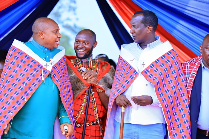 Photos from Stephen Letoo's homecoming party in Narok County