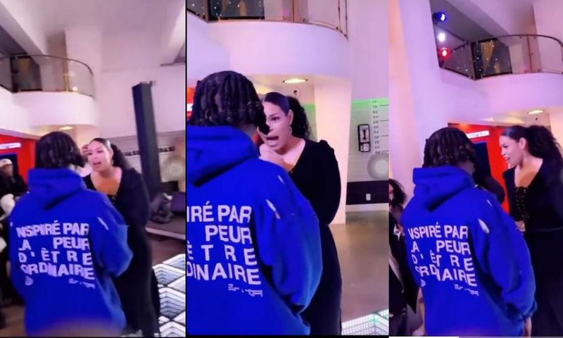 American superstar Jordin Sparks meets Stonebwoy