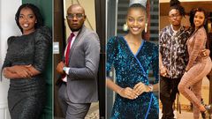 Naomi Kuria, Daddy Owen, Natalie Githinji and Bensoul with ex-girlfriend Noni Gathoni