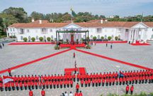Photos from President William Ruto's meeting with President of Indonesia Joko Widodo, State House's terrace has received fresh revamp.