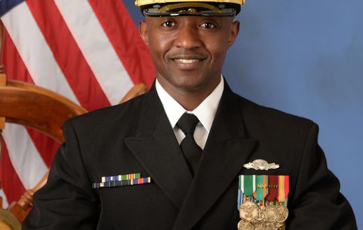 Navy Officer Peter Kengere