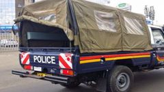 A police car