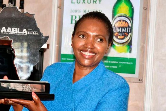 Outgoing Keroche CEO Senator Tabitha Karanja