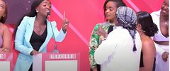 Hello Mr Right episode on October 28 ( Female contestant Gazelle questioning a man why he came to the show when he has 4 baby mamas already)