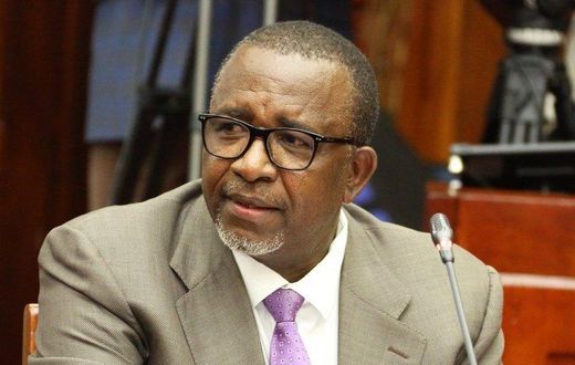 Mithika Linturi appears before the National Assembly Committee on Appointments on October 21, 2022.