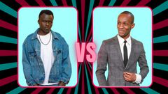TikTok content creators Mr Mbili Mbili and Kadusko