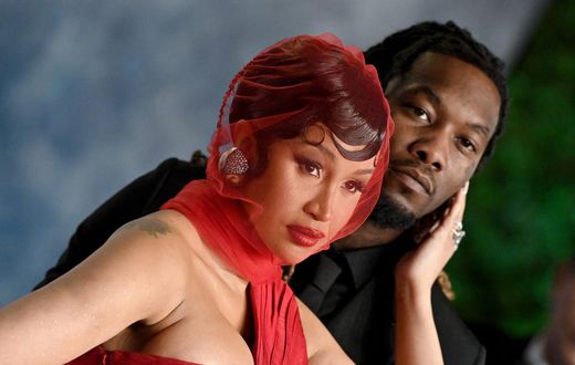 March 12, 2023: Cardi B and Offset attended the Vanity Fair Oscars party together.