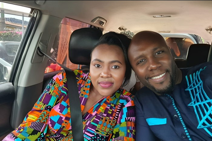 Dennis Okari and his wife Naomi Joy