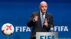 FIFA president Gianni Infantino
