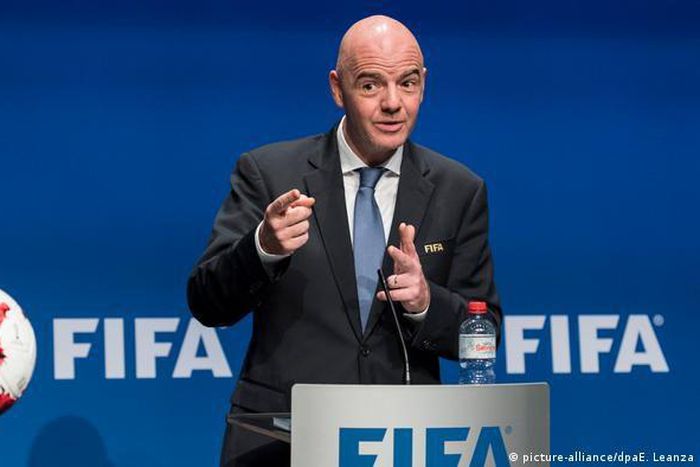 FIFA president Gianni Infantino