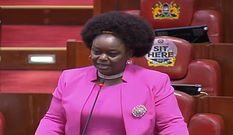 Suba North MP Millie Odhiambo speaks at the National Assembly during Second Reading of the Copyright (Amendment) Bill, 2021 on February 4, 2022
