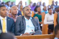 UDA Secretary General Cleophas Malala attending a church service at Christ Church ACK Cathedral, Milimani in Kakamega County on March 5, 2023