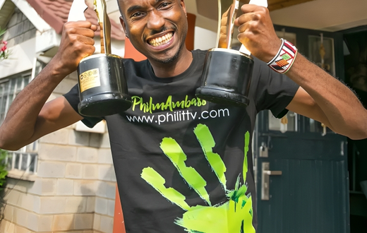 Actor Michael 'Smallz' Munyoki