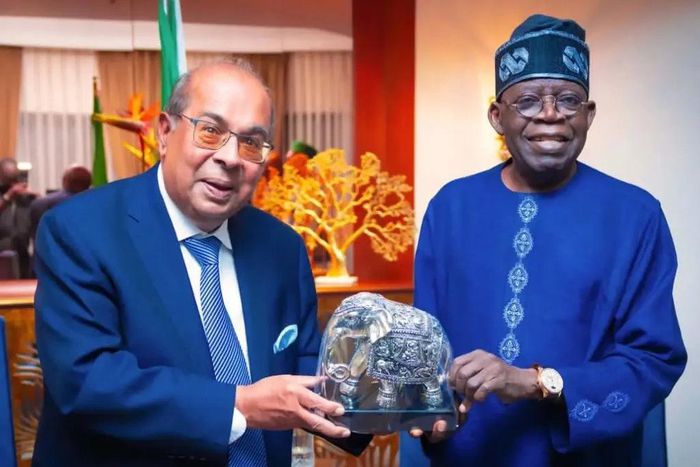Hinduja expressed unwavering trust in President Tinubu's leadership and readiness to strengthen economic ties between the two countries.