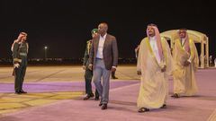 President William Ruto departed for Riyadh to attend the inaugural Saudi-African Summit on November 10, 2023