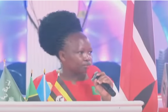 New Life Prayer Centre and Church Pastor Ezekiel Odero's wife, Sarah Odero